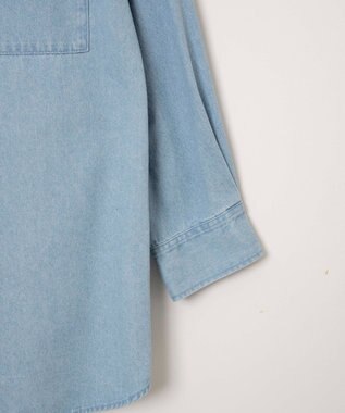 WEGO デニムBIGシャツ デニム淡色