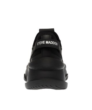 STEVE MADDEN BACKFIRE ストレッチニットボリュームスニーカー ブラック