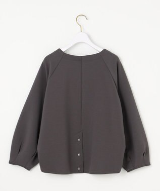 ANY SIS S 【洗える】ダンボール プルオーバー スレート