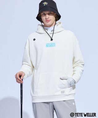 PW CIRCULUS 【UNISEX】【コラボアイテム】Yeyeコラボ フーディ ゴルフ アイボリー系