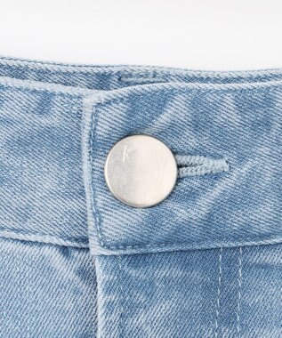 組曲 ミッドデニムタイト スカート ブリーチインディゴ系