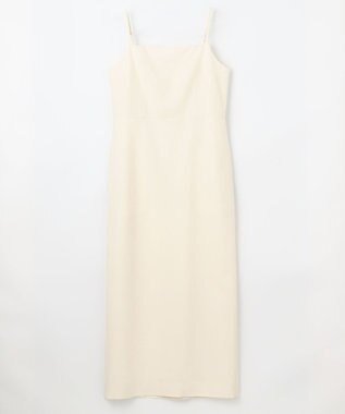 NAVE 【Nave・セットアップ可】ウールポリエステルツイルキャミドレス アイボリー系