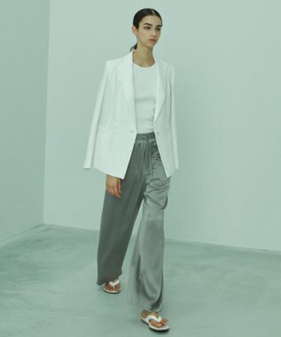 BEIGE， BURDOCK / ダブルジャケット White