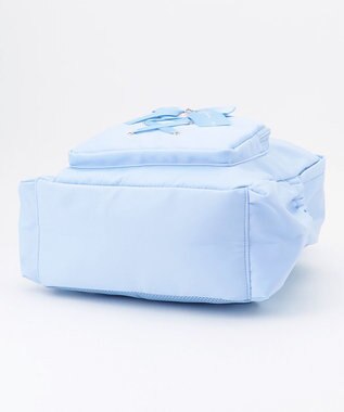 ANY KIDS 【A4サイズ収納可能】リボン リュック サックスブルー