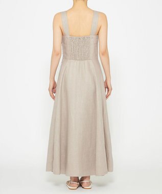 uncrave ヘリンボーン リネン ワンピース（uncrave WHITE） フラックスA