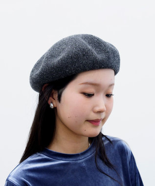 ATRENA 【日本製】カシミヤ混ベーシックベレー