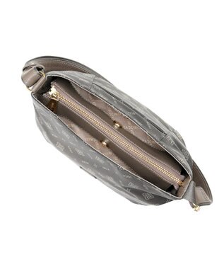 IBIZA モノグラムナイロン　ショルダーバッグ ダークグレー