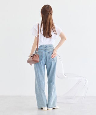 earth music&ecology ラッフルブラウス Off White