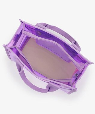 LeSportsac CLEAR MEDIUM TH TOTE/クリアライラック クリアライラック