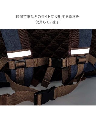 PET PARADISE スヌーピー ワッペン 折り畳み リュック ネイビー