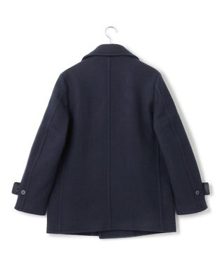 J.PRESS YORK STREET 【UNISEX】メルトン Pコート ネイビー系