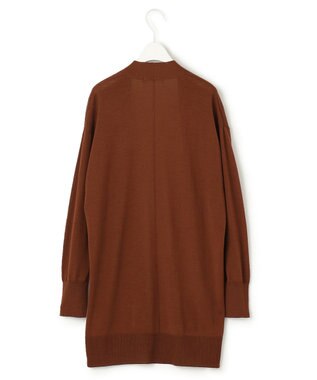 ICB 【洗える】 コンパクトウール カーディガン テラコッタ系