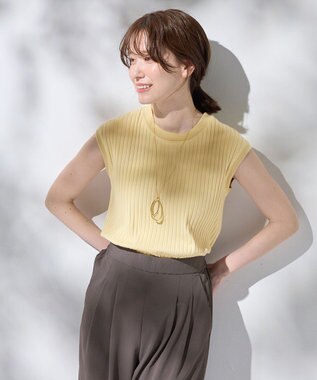 ANY ２連ドロップフープネックレス ライトゴールド