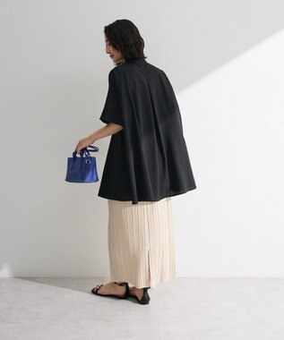 Green Parks プリーツスカート Ecru