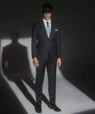 GOTAIRIKU 定番/GOTAIRIKU別注【日本製】シルク ネクタイ_無地(25年モデル) スカイブルー系