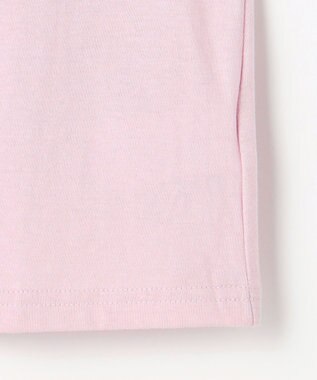 ANY KIDS おけいこモチーフ刺繍入り 長袖Tシャツ ラベンダー（うさぎ×バレエ）