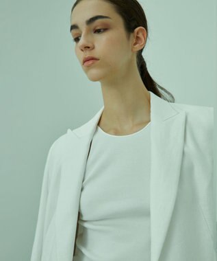 BEIGE， BURDOCK / ダブルジャケット White