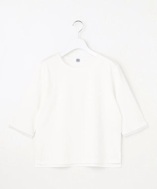 J.PRESS LADIES L 【WEB限定カラーあり・洗える】スムースジャージー カットソー ホワイト系