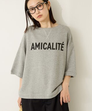 AMERICAN HOLIC アソートロゴルーズドルマンプルオーバー Light Gray Mixture