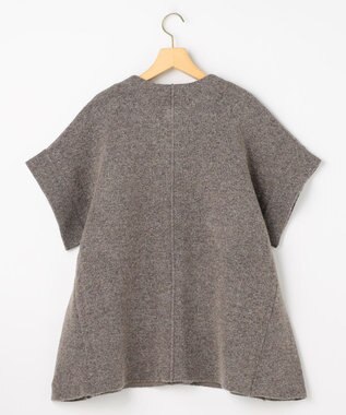 組曲 【WEB限定】プレーティングニットアウタージレ ブラウン系