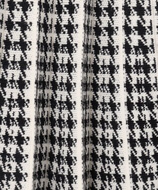 ANY KIDS しあわせタッチ ニット スカート 千鳥格子柄