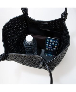 UNBILLION カシュカシュ cachecache / 縦型メッシュトート ブラック