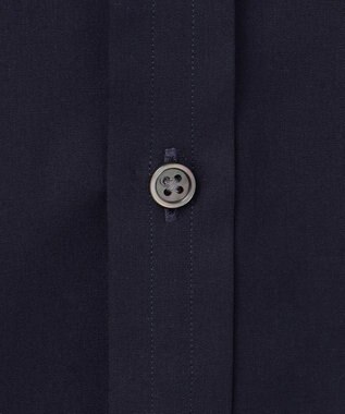GOTAIRIKU 【形態安定】PREMIUMPLEATS_レギュラーカラー 通年ドレスシャツ（ネイビー） ネイビー系