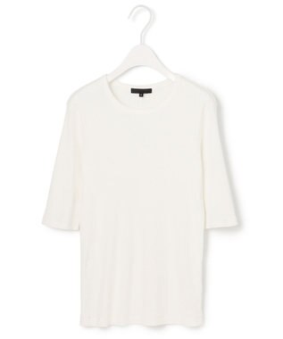 ICB 【洗える】Rib 5分袖 カットソー