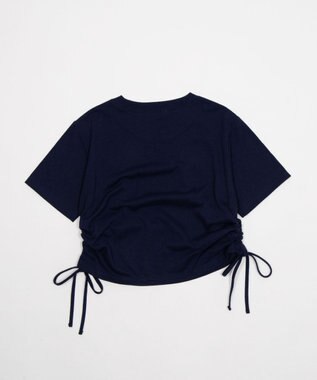 WEGO グラフィックサイドリボンドロストショートT 柄2