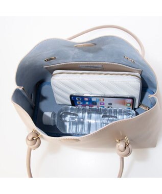 UNBILLION 【テレビ ドラマ着用アイテム】カシュカシュ cachecache / ミニマムボストントートバッグ ベージュ