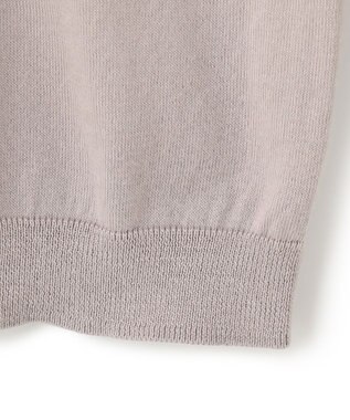 23区 S 【Oggi1月号/CLASSY.11月号掲載】スムージーコットン タートルネック ニット ライトグレー系