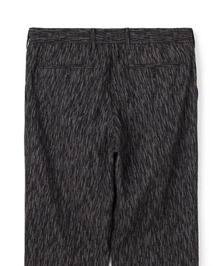 JOSEPH HOMME 【新素材】ブラッシュストロークジャガード　　ドロスト付タック入りテーパードパンツ / PEGG TUCK グレー系