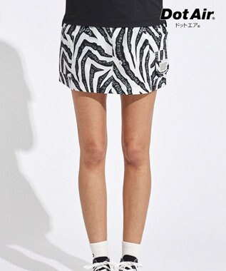 PW CIRCULUS 【高通気 / 軽撥水 / 軽量のDotAir 使用】【WOMEN】ゼブラ柄スカート ゴルフウェア レディース ブラック系5