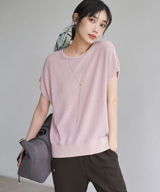 【WEB&一部店舗限定】クレープコットン アゼラメ ニット