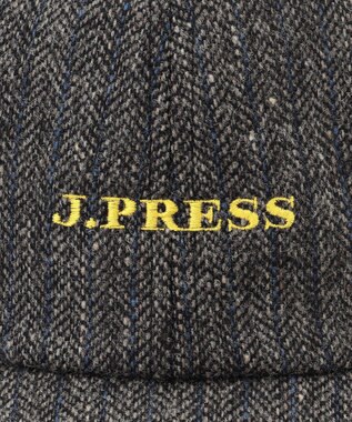 J.PRESS MEN 【J.PRESS ORIGINALS】Lambs Tweed Logo Cap グレー系1