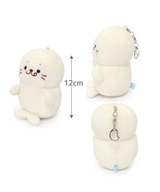 Mother garden しろたん ついてきちゃう ぬいぐるみ キーホルダー 《ぺろりついたん》 ぺろりついたん