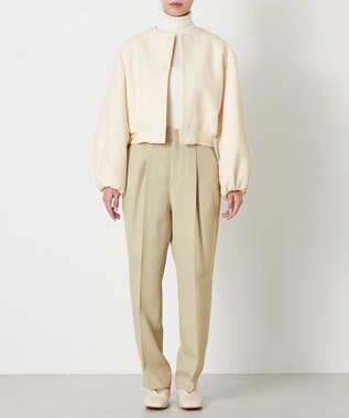 NAVE 【Nave】トリプルクロス  ショートジャケット エクリュ系