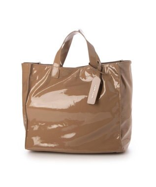 UNBILLION カシュカシュ cachecache / ソフトエナメルスクエア手提げトート