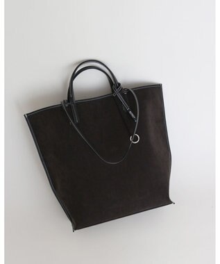 MORROW by thank 【A4サイズ収納可/軽量】VIVIAN LARGE ASスエード　ブラック