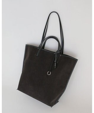 MORROW by thank 【A4サイズ収納可/軽量】VIVIAN LARGE ASスエード　ブラック