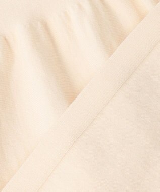 ANY SIS 【洗える】ペプラムニット プルオーバー アイボリー