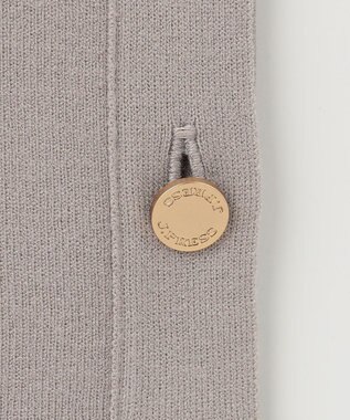 J.PRESS LADIES 【洗える】 レーヨンストレッチフルニードル ニット ベージュ系