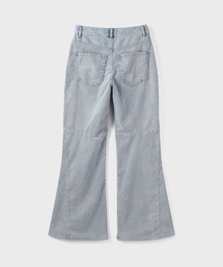 GRACE CONTINENTAL コーデュロイフレアパンツ ブルー