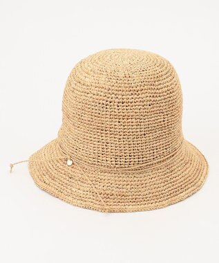 組曲 ラフィアハット ベージュ系