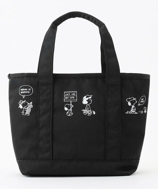 23区GOLF 【UNISEX】『PEANUTS』コラボ　保冷機能付きカートバッグ ブラック系