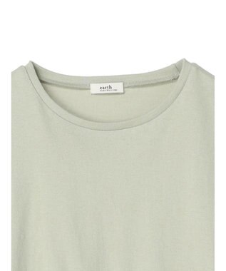 earth music&ecology ドッキングギャザープルオーバー Mint Green