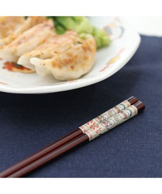 Mother garden しろたん 木製箸 21㎝ 《中華柄》単品 中華柄