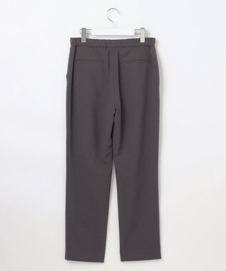 J.PRESS LADIES 【洗える】PLAIN WEAVE トロ  テーパード パンツ スレート系