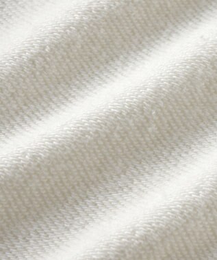 MIKI HOUSE HOT BISCUITS 【80-120cm】マルチカラー 裏毛パイル くまみみパーカー 白