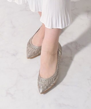  【Bridget Birkin】編み込みフラットシューズ